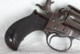 RARE EARLY 1ST YEAR PRODUCTION 38 COLT MODEL 1877 DA “LIGHTNING” 3-1/2” BARREL BEAUTIFUL CHECKERED WALNUT GRIPS, FACTORY LETTER - 11 of 15