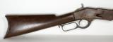 EARLY WINCHESTER 1873 (73) 1ST MODEL RIFLE, 44-40 WIN CALIBER, SPECIAL ORDER 28” BARREL, ORIGINAL THUMBPRINT DUST COVER, SHIPPED 1876 - 6 of 15
