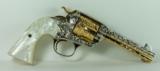 FANCY ENGRAVED “TEXAS” COLT SINGLE ACTION ARMY (SAA) 1st GENERATION, BISLEY 45 COLT X 4-3/4” BARREL, IN LIKE-NEW CONDITION - 2 of 15