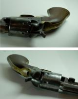 RARE METROPOLITAN NAVY, 36 CALIBER PERCUSSION, AUTHORIZED PERIOD COPY OF COLT 1851 NAVY DURING CIVIL WAR YEARS 1864-65, LATER USE ON AMERICAN FRONTIER - 11 of 15