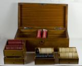 EXTREMELY RARE MERWIN & HULBERT CASED POKER GAME SET 1888-92 EARLY GAMBLING EQUIPMENT - 7 of 12