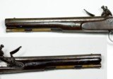 1780’S HIGH QUALITY H. W. MORTIMER SINGLE SHOT FLINTLOCK DUELING PISTOL, FRONTIERMAN’S BACKUP DEFENSE WEAPON, BELT PISTOL, 60 CALIBER BORE - 6 of 15