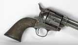 NICE COLT SAA 1st GEN SINGLE ACTION ARMY 44-40 X 7-1/2” BBL, “FRONTIER SIX SHOOTER”, ALL ORIGINAL, SHIPPED TO HIBBARD SPENCER BARTLETT, CHICAGO, 1903. - 4 of 15