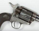 COLT SAA SINGLE ACTION ARMY 1st GEN 45 X 5-1/2” BBL, WITH A FORT SUMNER, NEW MEXICO CONNECTION, UNUSUALLY NICE CONDITION, SHIPPED 1907 COLT LETTER - 5 of 14