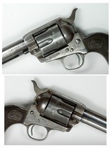 COLT SAA SINGLE ACTION ARMY 1st GEN 45 X 5-1/2” BBL, WITH A FORT SUMNER, NEW MEXICO CONNECTION, UNUSUALLY NICE CONDITION, SHIPPED 1907 COLT LETTER - 4 of 14