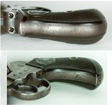 EARLY 1890’S PRODUCTION 38 COLT MODEL 1877 DA “LIGHTNING” 4-1/2” BARREL, NICE ORIGINAL CHECKERED RUBBER GRIPS, FACTORY LETTER - 9 of 15