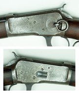 WINCHESTER 1892 (92) SADDLE RING CARBINE (SRC), 38-40 CALIBER WITH RARE 18” TRAPPER BARREL, MADE IN 1913 - 3 of 15