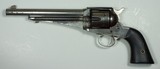 REMINGTON MODEL 1875 REVOLVER 44-40 X 7-1/2”, POSSIBLE INDIAN POLICE GUN, KNOWN HISTORY SALOON OPERATOR