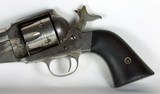 REMINGTON MODEL 1875 REVOLVER 44-40 X 7-1/2”, POSSIBLE INDIAN POLICE GUN, KNOWN HISTORY SALOON OPERATOR - 9 of 15