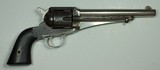 REMINGTON MODEL 1875 REVOLVER 44-40 X 7-1/2”, POSSIBLE INDIAN POLICE GUN, KNOWN HISTORY SALOON OPERATOR - 2 of 15