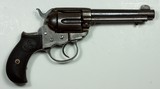 EARLY 1900’S PRODUCTION 38 COLT MODEL 1877 DA “LIGHTNING” 4-1/2” BARREL, “TOBACCO GUN” FACTORY LETTER, SOLD TO LIGGETT & MYERS - 2 of 15