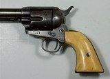 VERY RARE EARLY 2-PIECE CARVED IVORY STEERHEAD GRIPS COLT SAA SINGLE ACTION ARMY 1st GEN - 3 of 9