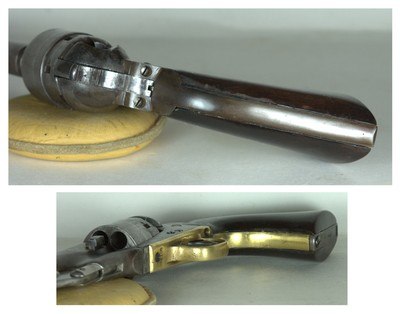 ORIGINAL COLT PERCUSSION MODEL 1860 ARMY CIVIL WAR AND ELLSWORTH, KANSAS SHERIFF’S GUN - Image 7 of 13