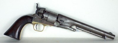 ORIGINAL COLT PERCUSSION MODEL 1860 ARMY CIVIL WAR AND ELLSWORTH, KANSAS SHERIFF’S GUN - Image 2 of 13