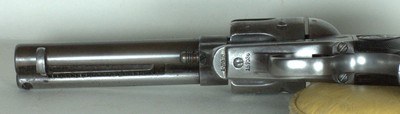 COLT SAA SINGLE ACTION ARMY 1st GEN 44-40 X 4-3/4” BBL, SHIPPED TO FORT SMITH, ARKANSAS 1894, NEAR VIOLENT OKLAHOMA INDIAN TERRITORY - Image 6 of 13