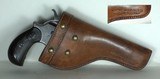 RARE ANTIQUE 45 COLT MODEL 1878 DOUBLE ACTION SHERIFF’S MODEL 3-1/2” BARREL WITH EL PASO, TEXAS HOLSTER. - Image 11 of 13