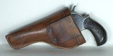 RARE ANTIQUE 45 COLT MODEL 1878 DOUBLE ACTION SHERIFF’S MODEL 3-1/2” BARREL WITH EL PASO, TEXAS HOLSTER. - Image 12 of 13