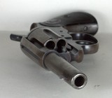 RARE ANTIQUE 45 COLT MODEL 1878 DOUBLE ACTION SHERIFF’S MODEL 3-1/2” BARREL WITH EL PASO, TEXAS HOLSTER. - Image 10 of 13