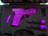 Hot Purple Zebra Walther PPS 40 Caliber Pistol - 1 of 1