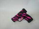 Hot Pink Zebra Beretta Nano 9mm Handgun - 1 of 1