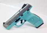 Diamond Blue Ruger SR9C 9mm Handgun with Stainless Steel Slide - 1 of 1
