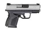 Springfield XDS 9mm SS Pistol - 1 of 1