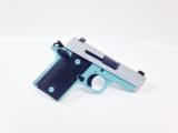 For Sale: LNIB Sig Sauer P938 in Tiffany Blue and Stainless Steel - 1 of 1