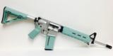 For Sale: Diamond Blue and Stainless Del-Ton Sierra MOE AR15 - 1 of 1