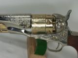 ASM (ARMI SAN MARCO) 1860 ARMY .44 CAL. 8”, ENGRAVED - 12 of 15
