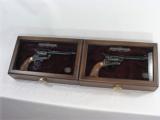 US FIRE ARMS (USFA) 15TH ANNIVERSERY EDITION CONSECUTIVE PAIR 45 LC 5 ½”