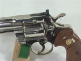 COLT PYTHON TARGET 38 SP 8” NICKEL, NIB - 2 of 19