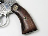 COLT POLICE POSITIVE 38 S&W 4”, ENGRAVED BY JOHN ADAMS SR - 9 of 16
