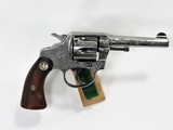 COLT POLICE POSITIVE 38 S&W 4”, ENGRAVED BY JOHN ADAMS SR - 1 of 16