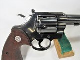 COLT OFFICERS MODEL MATCH 38 SP. 6”. 97% OVERALL, MADE IN 1958. - 6 of 14