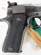 COLT 1911 A1 45ACP. FRAME WAS ORIGINALLY A 1952 38 SUPER - 5 of 12