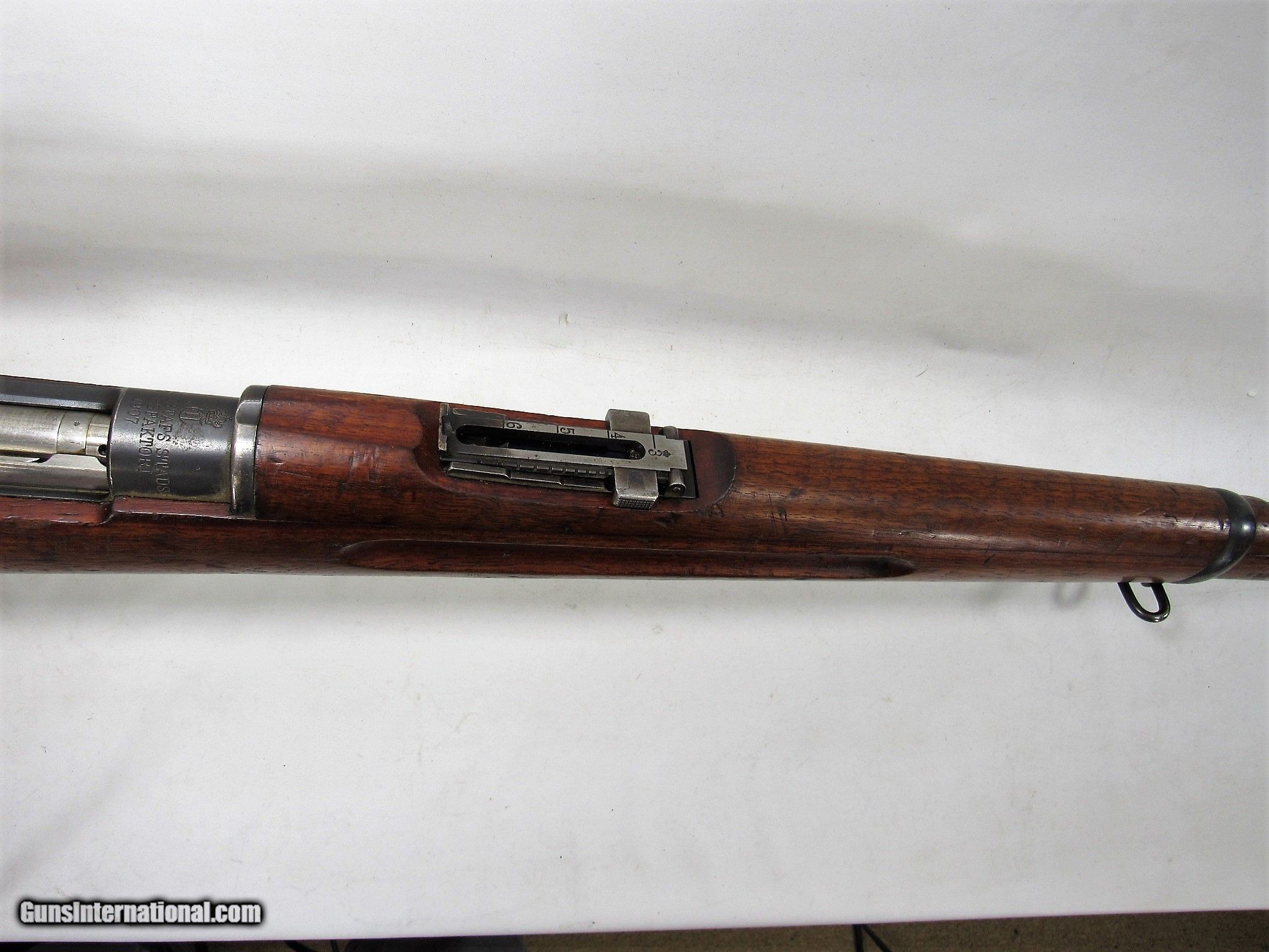 CARL GUSTAFS STADS 1907 SWEDISH MAUSER 6.5X55