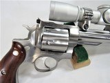 RUGER REDHAWK 357 7 1/2” STAINLESS. - 3 of 12