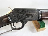 MARLIN 1889 38-40 24” ROUND RIFLE. FULL SCROLL ENGRAVED - 3 of 18