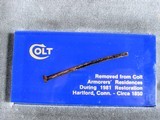 COLT SAA 44-40 7 1/2” “RUSTY NAIL” 1 OF 1000 - 4 of 9