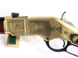 UBERTI 1866 CARBINE 45LC. ENGRAVED BY CARMINE LOMBARDY - 7 of 15