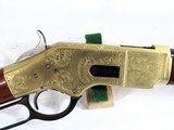 UBERTI 1866 CARBINE 45LC. ENGRAVED BY CARMINE LOMBARDY - 4 of 15