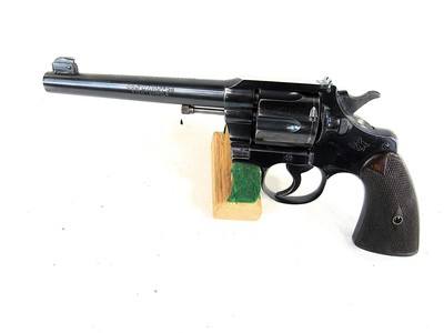 COLT OFFICERS MODEL HEAVY BARREL 38 6”