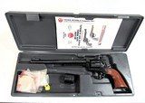 RUGER SINGLE SIX NEW MODEL 22/22MG 9 1/2”. - 1 of 3