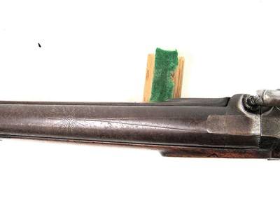ENGLISH 16GA PERCUSSION FOWLER WITH A 28” BARREL - Image 16 of 17