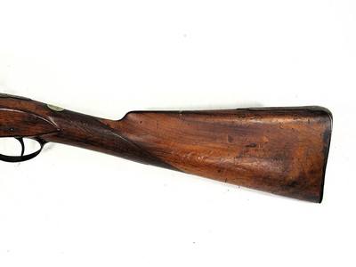 ENGLISH 16GA PERCUSSION FOWLER WITH A 28” BARREL - Image 6 of 17