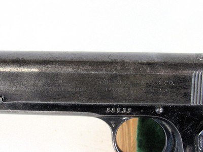 COLT 1903 POCKET HAMMER PISTOL 38ACP - Image 2 of 10
