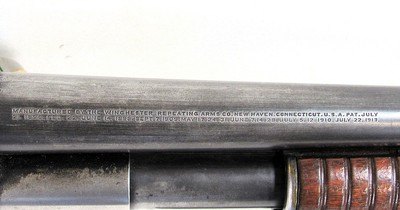 WINCHESTER  1912 12GA 30” FULL. - Image 5 of 14