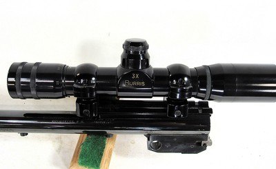 TC CONTENDER BARREL SUPER 14 7MM TCU WITH A BURRIS 3X TARGET SCOPE - Image 2 of 4