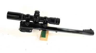 TC CONTENDER BARREL SUPER 14 7MM TCU WITH A BURRIS 3X TARGET SCOPE - Image 4 of 4