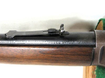 WINCHESTER 94 30-30 FLAT BAND. MADE IN 1949. - Image 9 of 14